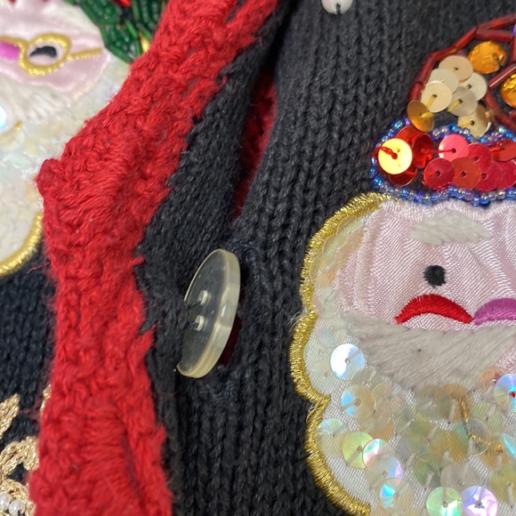 SOLD IN STORE Private Collection by Carolina Women’s Sequined Cardigan - Picture 5 of 7